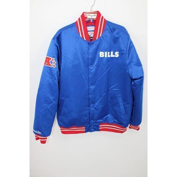 MITCHELL & NESS Men’s Buffalo Bills Jacket Size Large ( NWOT ) - Picture 1 of 12